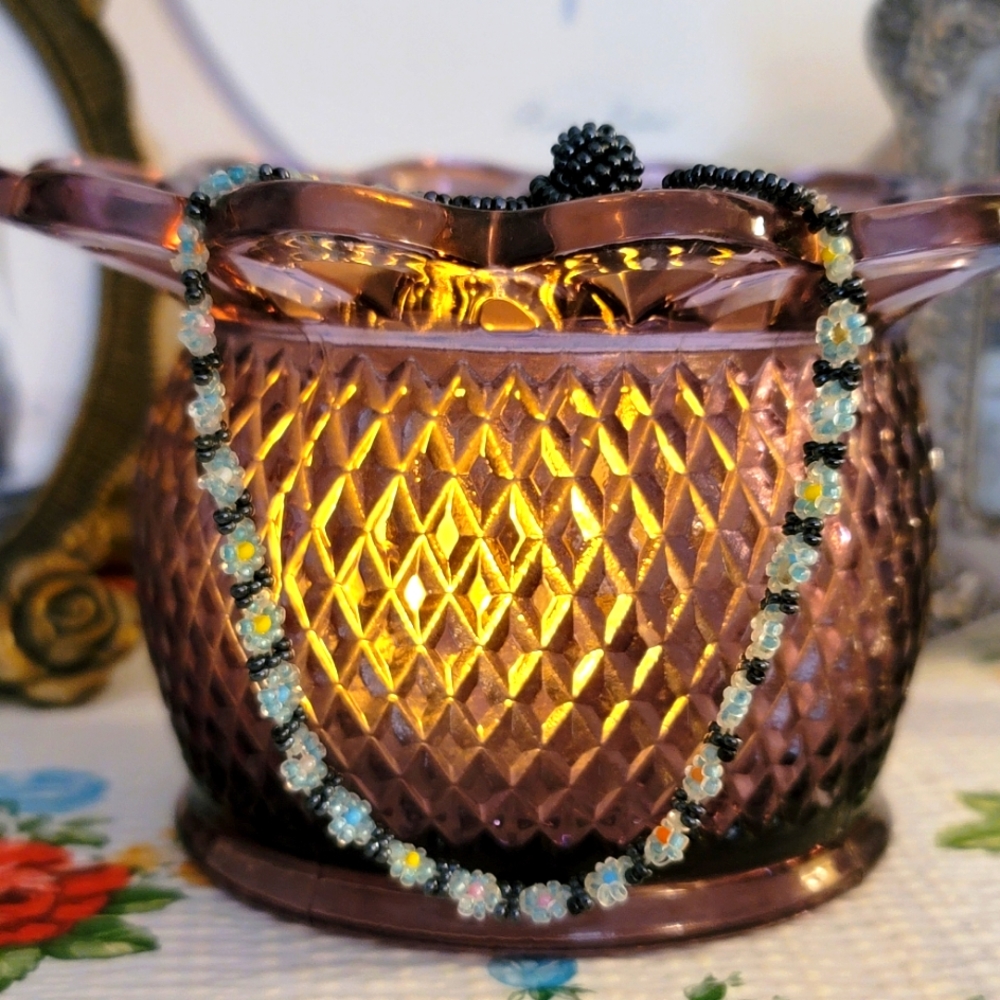 Beaded anklet